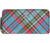 Pink & Blue Classic Credit Card Wallet