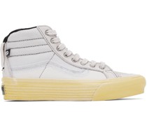 White Sk8-Hi Notchback Sneakers