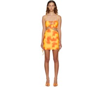SSENSE Exclusive Yellow & Orange Minidress