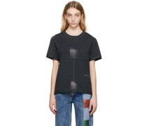 Black Lapped T-Shirt