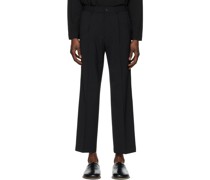 Black Wide Trousers