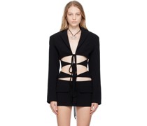 Black Shibari Blazer