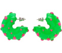 Green Neon Rave Earrings