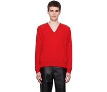 Red Raglan Sweater