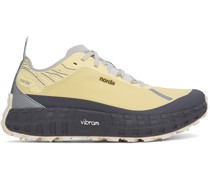 Yellow ' 001' Sneakers
