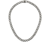 SSENSE Exclusive Gunmetal Chain Necklace