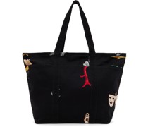 Black Charm Tote