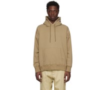Taupe Drawstring Hoodie