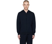Navy Zip Hoodie