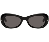 Black Oval Sunglasses