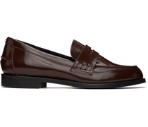 Brown Oscar Loafers