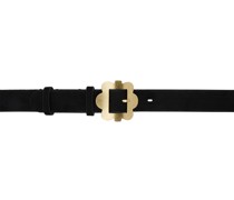 Black Flower Belt