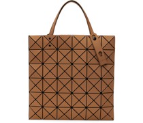 Orange Lucent Metallic Tote
