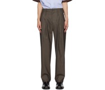 Brown Abdou Trousers