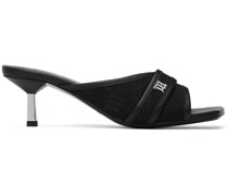 Black Sasha Heeled Sandals