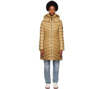 Beige Camea Down Coat