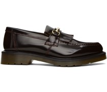 Burgundy Adrian Snaffle Smooth Kiltie Loafers