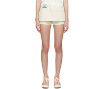 Off-White Wrap Shorts