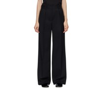 Black Stem Trousers