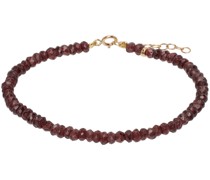 Red January Birthstone Garnet Bracelet