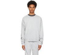 Blue Cross Thermal Sweatshirt