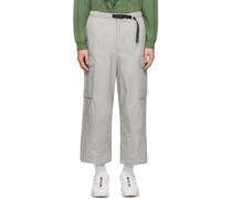 Gray Utility Cargo Pants