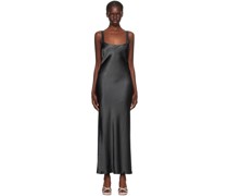 Blue Bias Classic Maxi Dress