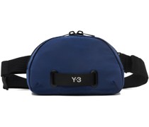 Blue Crossbody Belt Bag
