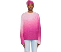 Pink Gradient Sweater
