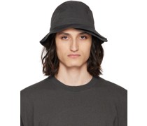 Gray O-Project Water-Repellent Bucket Hat
