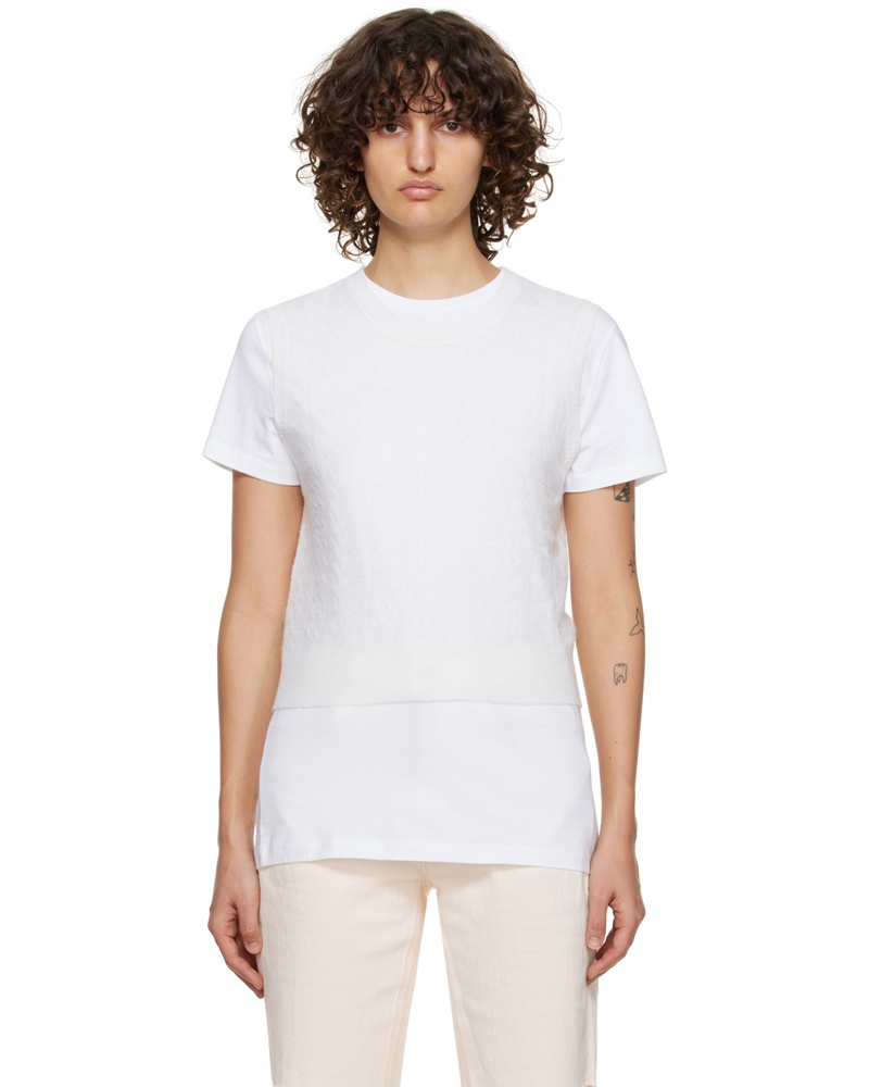 Rag & Bone Damen White Kyle Vest