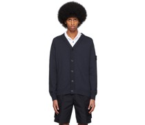 Navy Y-Neck Cardigan