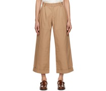 Taupe Patch Trousers