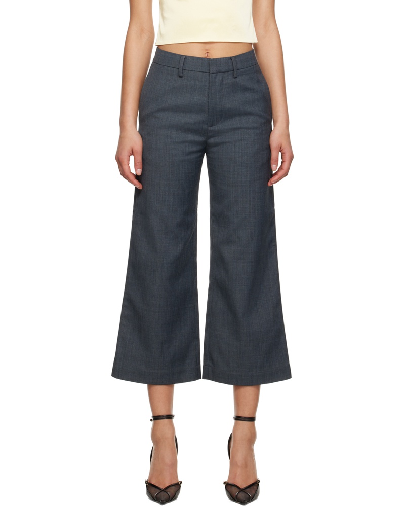 SHUSHU/TONG Damen SSENSE Work Capsule – Gray Trousers