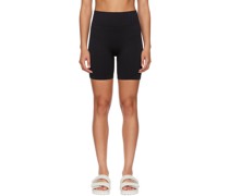 Black Composed Sport Shorts