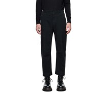 Black Carpenter Trousers