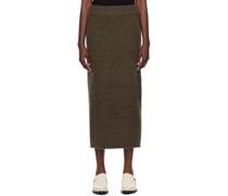 Brown H Skirt