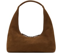 Brown Medium Zip Shoulder Bag