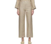 Beige Navalo Trousers