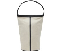 Off-White & Black Bucket Bag