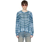 Blue Tie-Dye Sweater
