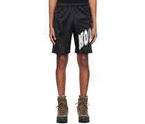 Black Halfcourt Shorts