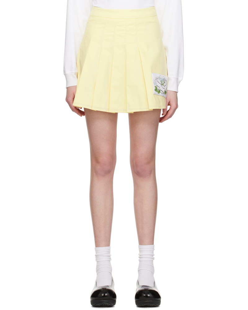 Shrimps Damen Yellow Sara Miniskirt
