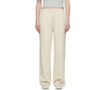 Beige Teddy Lounge Pants