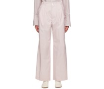 Pink Stripe Trousers