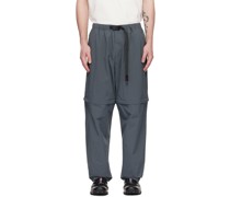 Gray Convertible Trail Trousers