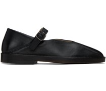 Black Ballerina Loafers