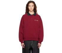 Red Rugby Sweatshirt