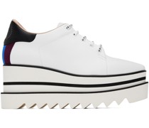 White Sneak-Elyse Derbys