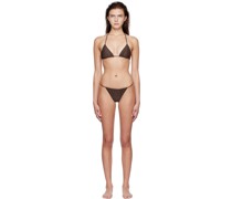 SSENSE Exclusive Brown Bikini